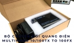 Bộ chuyển đổi quang điện multimode 10/100TX to 100FX cho mạng công nghiệp