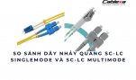 So sánh dây nhảy quang SC-LC Singlemode và SC-LC Multimode chuẩn 2025